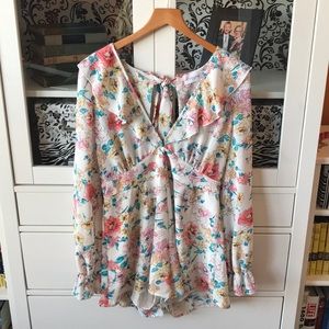 Adorable Floral Romper